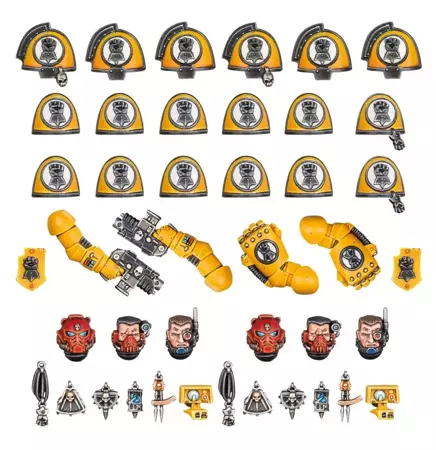 Warhammer 40000: Imperial Fists Primaris Upgrades and Transfers
