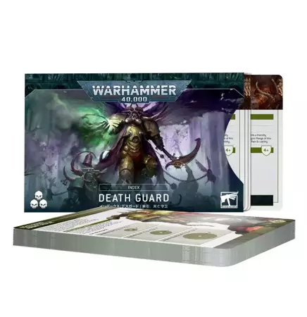 Warhammer 40000: Index Cards Death Guard