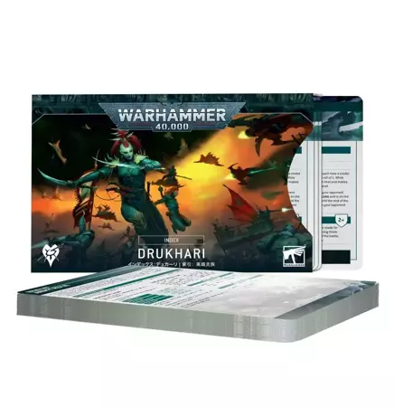 Warhammer 40000: Index Cards Drukhari