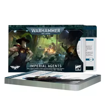 Warhammer 40000: Index Cards Imperial Agents