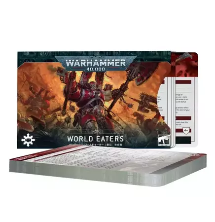 Warhammer 40000: Index Cards World Eaters