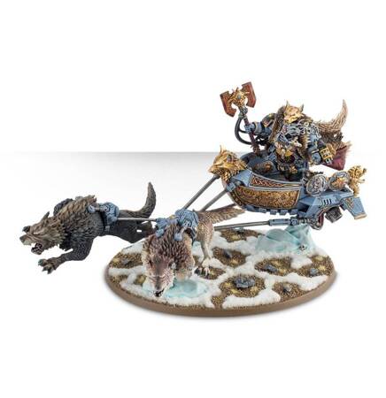 Warhammer 40000: Space Wolves Logan Grimnar on Stormrider