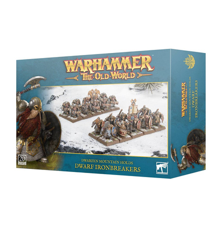 Warhammer: The Old World Dwarfen Mountain Holds Dwarf Ironbreakers / Irondrakes