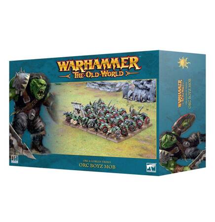 Warhammer: The Old World Orc and Goblin Tribes Orc Boyz Mob