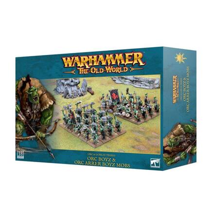 Warhammer: The Old World Orc and Goblin Tribes Orc Boyz & Orc Arrer Boyz Mob