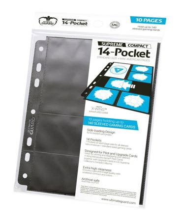 14-Pocket Std. Size & Mini-American Pages Black (10)
