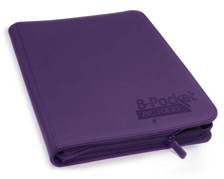 16-Pocket ZipFolio XenoSkin Purple