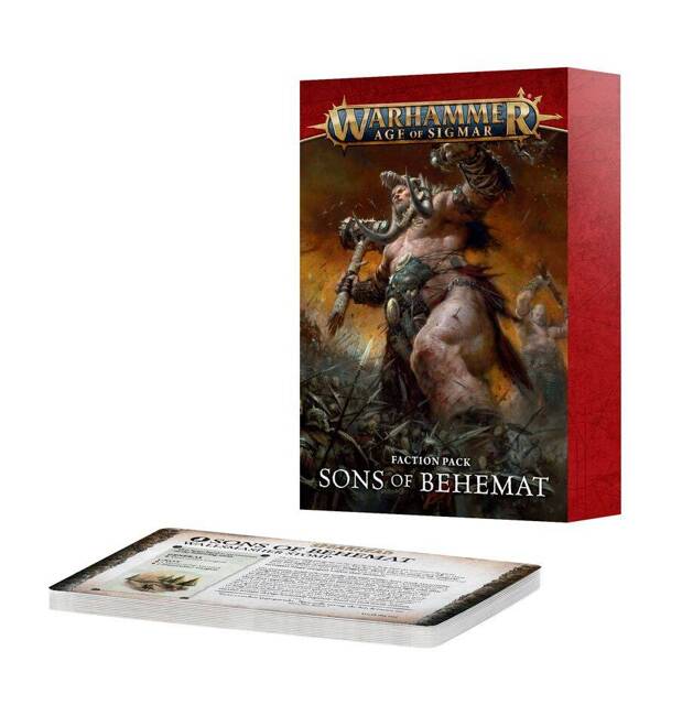 Age of Sigmar: Faction Pack Sons of Behemat