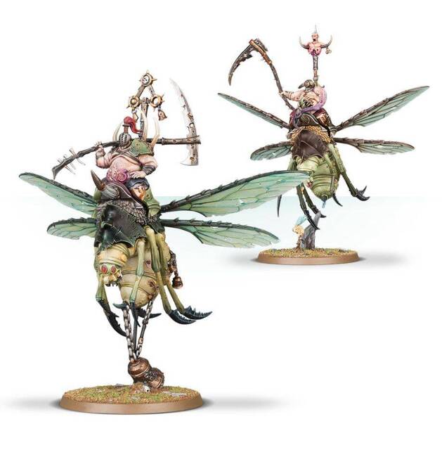 Age of Sigmar: Maggotkin of Nurgle Pusgoyle Blightlords