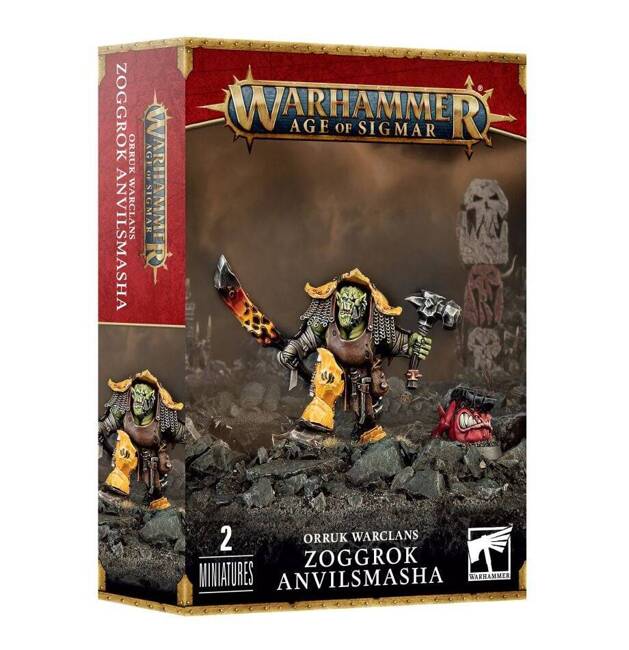 Age of Sigmar: Orruk Warclans Zoggrok Anvilsmasha