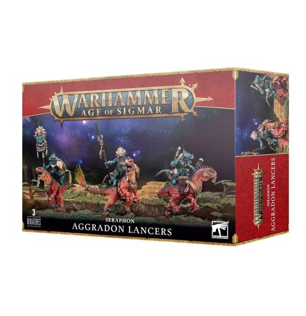 Age of Sigmar: Seraphon Aggradon Lancers