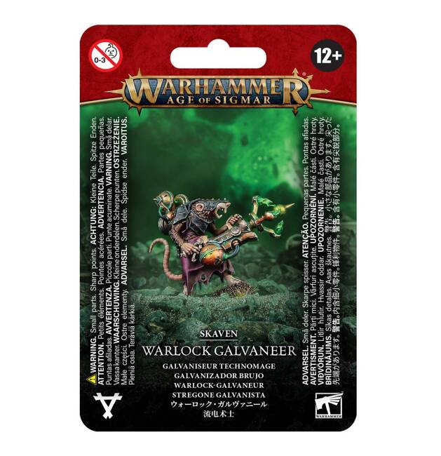 Age of Sigmar: Skaven Warlock Galvaneer