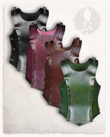 Artemis Leather Armour - Green