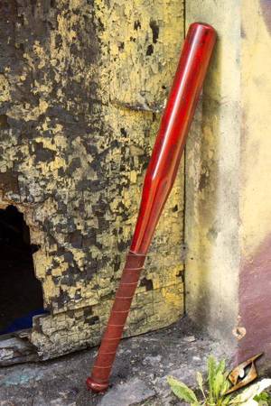 Baseball Bat - red - 80 cm