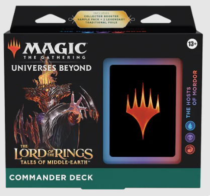 Commander deck "The Hosts of Mordor" Lord of The Rings: Tales of Middle-earth 