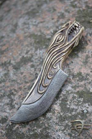 Dragon Dagger - Bone - 16,3 cm