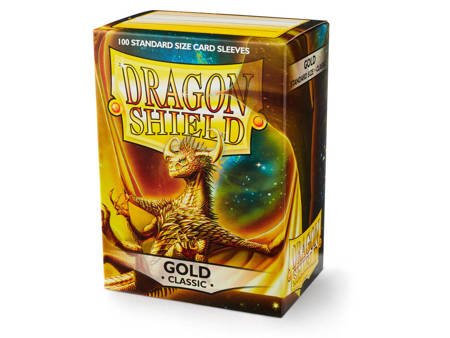 Dragon Shield Koszulki CLASSIC Gold