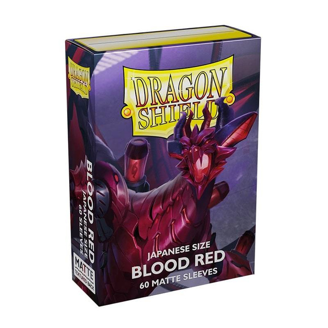 Dragon Shield Koszulki Japanese MATTE Blood Red