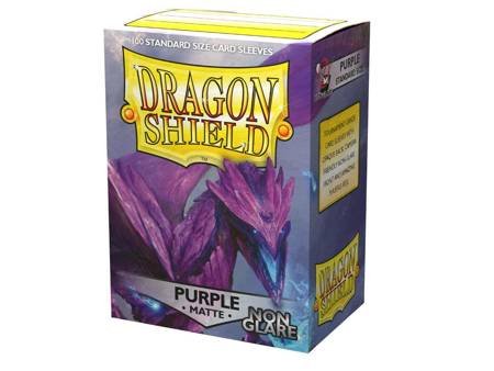 Dragon Shield Koszulki MATTE Purple non-glare