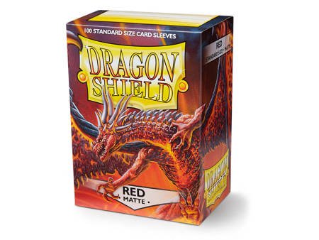 Dragon Shield Koszulki MATTE Red