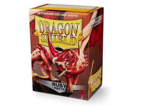 Dragon Shield Koszulki MATTE Ruby