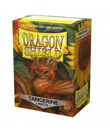 Dragon Shield Koszulki MATTE Tangerine
