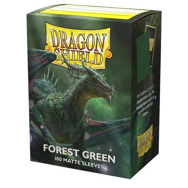 Dragon Shield: Matte Forest Green