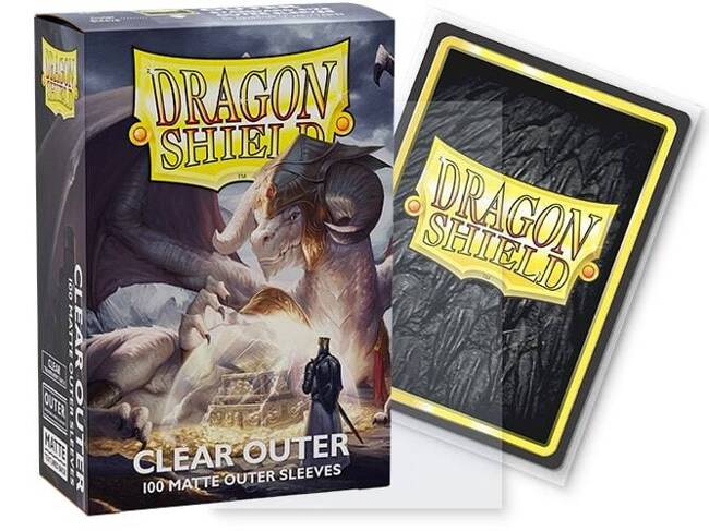 Dragon Shield: Outer Sleeves - Matte Clear (100)