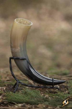 Druid Drinking horn 0,5 L Light - With Stand