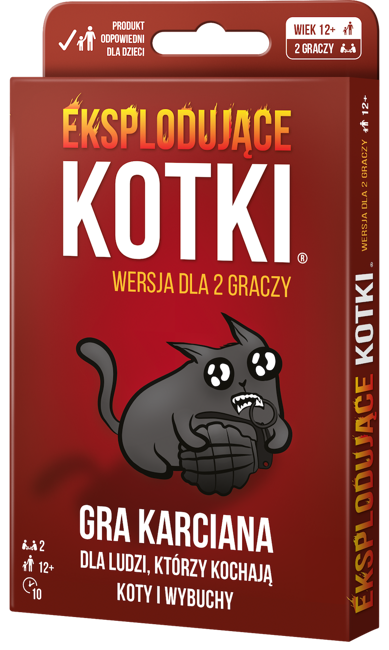 Eksplodujące Kotki - Wersja dla 2 graczy