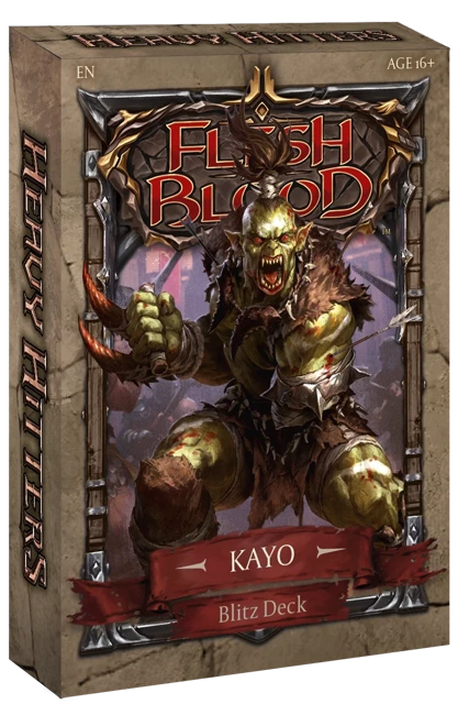 Flesh and Blood - Heavy Hitters Blitz Deck - Kayo