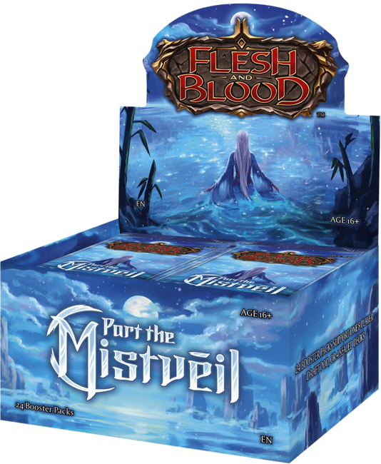 Flesh and Blood - Part the Mistveil Booster Box (24 boostery)