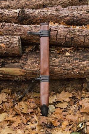 Full Scabbard Large L - Brown