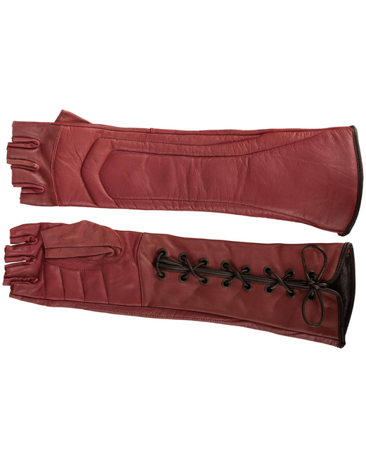 Gillian gloves - Bordeaux - rękawice