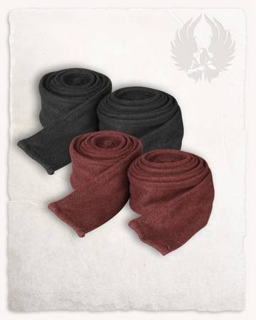 Hamond Arm Wraps Wool Black - wełniane owijacze na przedramiona