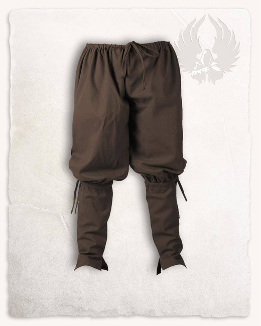 Ketill Pants Canvas Brown - płócienne spodnie