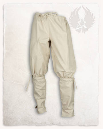 Ketill Pants Canvas Nature - płócienne spodnie