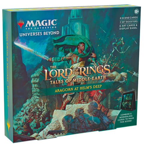 LOTR: Tales of Middle-earth Scene Box "Aragorn at Helm's Deep"