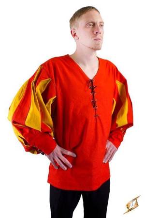 Landsknecht Shirt - Red/Yellow