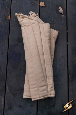 Long Sleeves Gambeson Warrior -Desert Beige