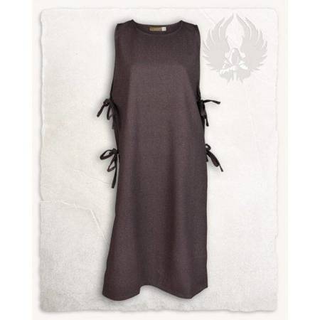 Ormhild Apron Dress  Brown - suknia fartuchowa