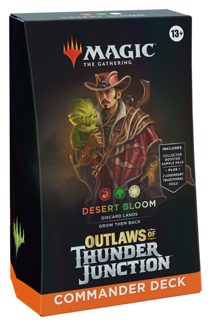 Outlaws of Thunder Junction Commander Deck Desert Bloom