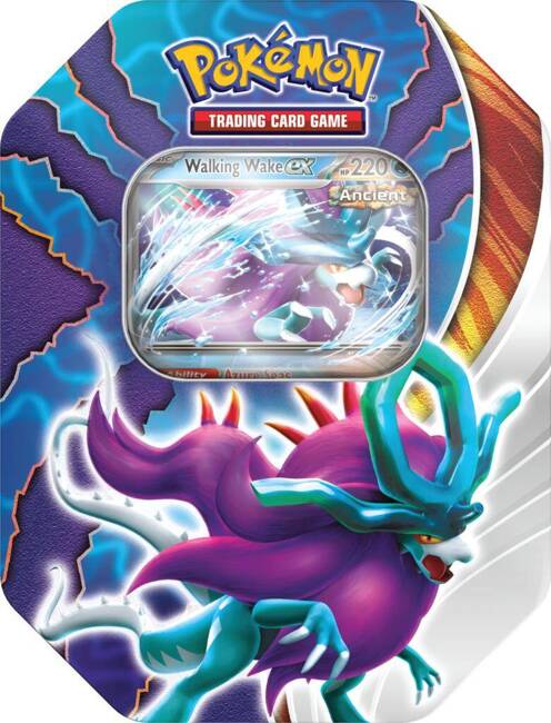 Paradox Clash Tin Walking Wake ex Pokemon TCG