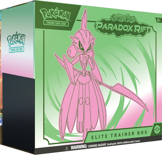 Paradox Rift Elite Trainer Box IRON VALIANT Pokémon TCG 