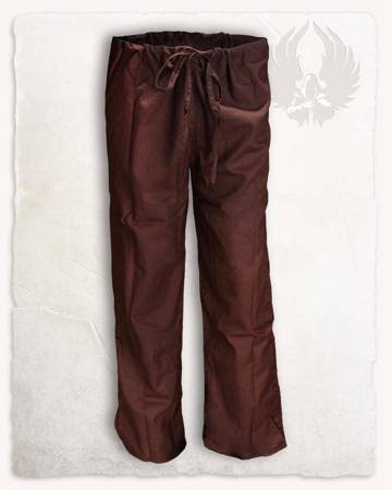 Philipp Pants Cotton Brown - bawełniane spodnie