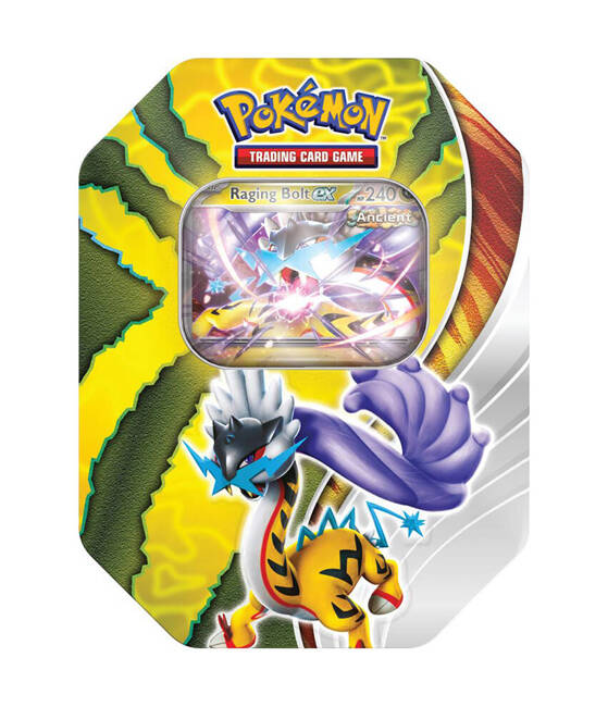 Pokémon TCG: Paradox Destinies Ex Tin - Raging Bolt ex