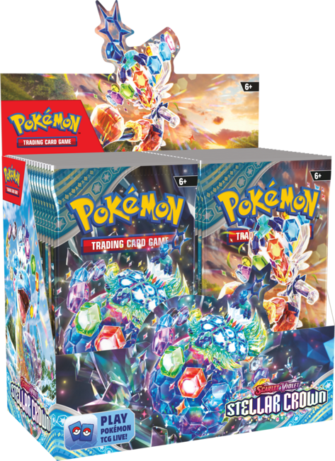 Pokémon TCG: Scarlet & Violet - Stellar Crown - Booster Box