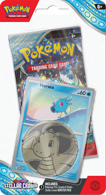 Pokémon TCG: Scarlet & Violet - Stellar Crown - Checklane Blister Horsea 