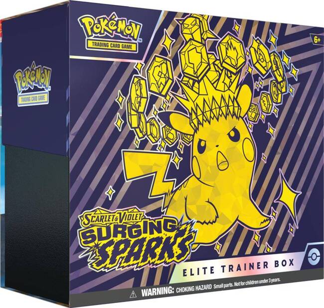 Pokémon TCG: Scarlet & Violet - Surging Sparks - Elite Trainer Box 