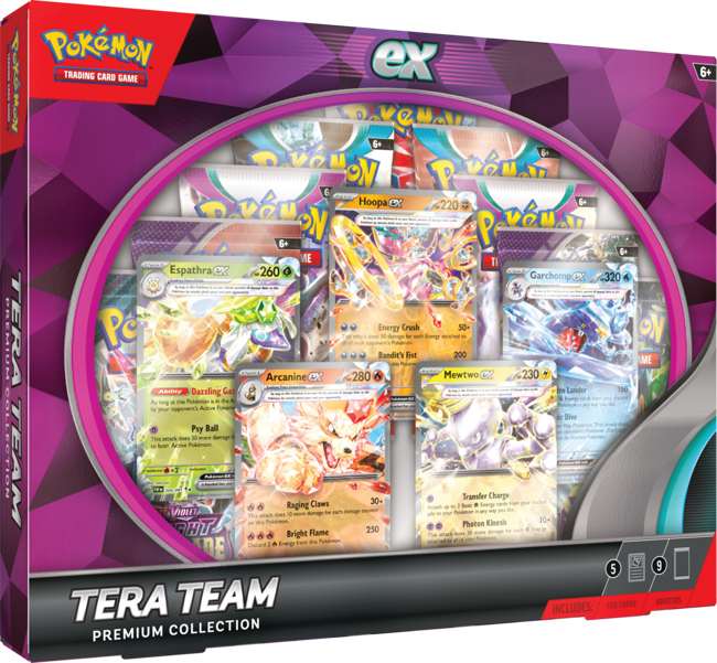 Pokémon TCG: Tera Team Box